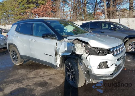 2025 Jeep Compass Limited 4X4 z USA, uszkodzony, nr VIN 3C4NJDCN7ST502835